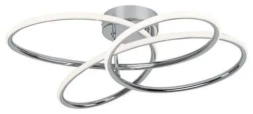 RABALUX Piero, LED plafonjera, 30W, 4000K, metal hrom