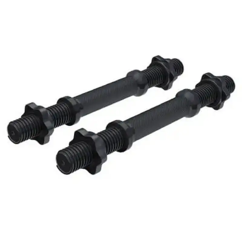 GORILLA SPORTS Set od 2 sipke za bucice 35 cm (Crna)