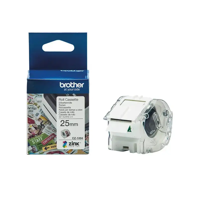 BROTHER CZ1004 Kont.kolor papirna traka 25mm, 5m