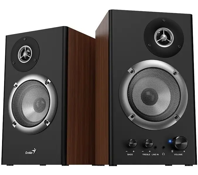 GENIUS SP-HF1200B,EU,100-240V, 2.0,wood,36W, 3.5mm