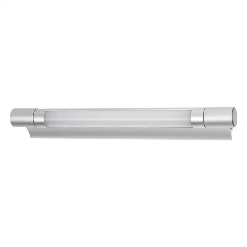 RABALUX Byron, cabinet light, silver, in-built LED 4W 250lm 4000K, with switch, 445mm