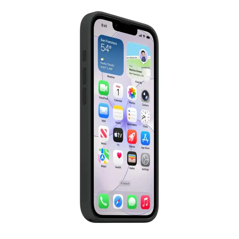 APPLE iPhone 17e Silicone Case with MagSafe - Black mhwd4zm/a