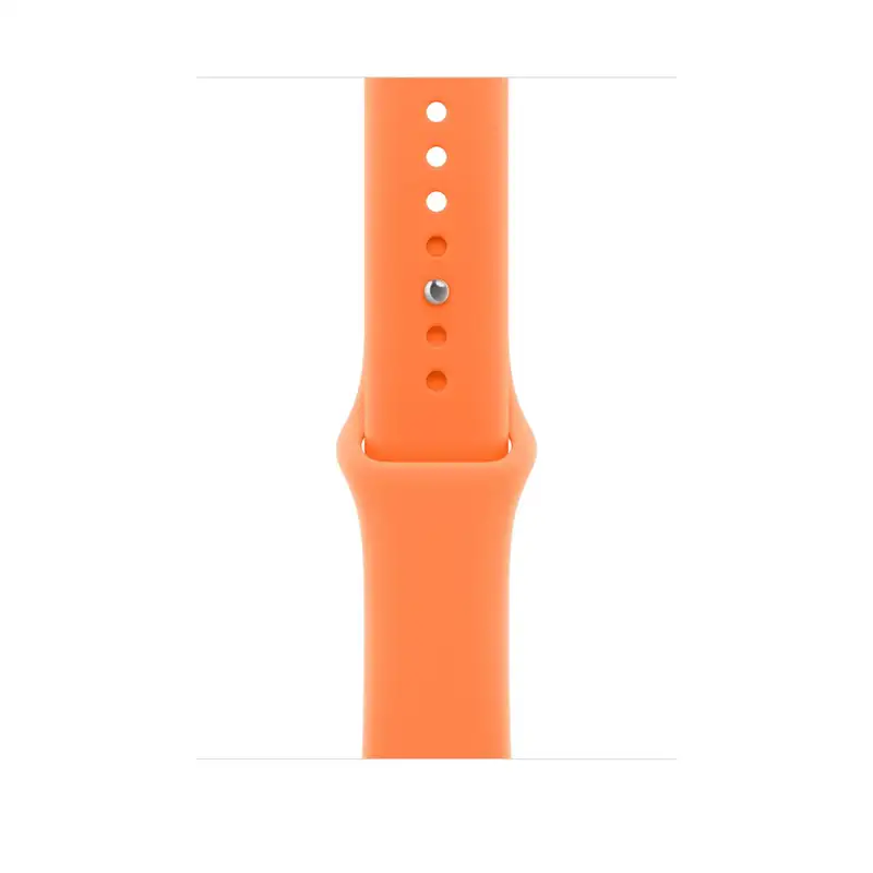 APPLE Watch 46mm Sport Band: Clementine Sport Band - S / M (SEASONAL) mhyk4zm / a