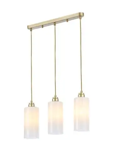 RABALUX Panthea,visilica E27 3x40W,zlato