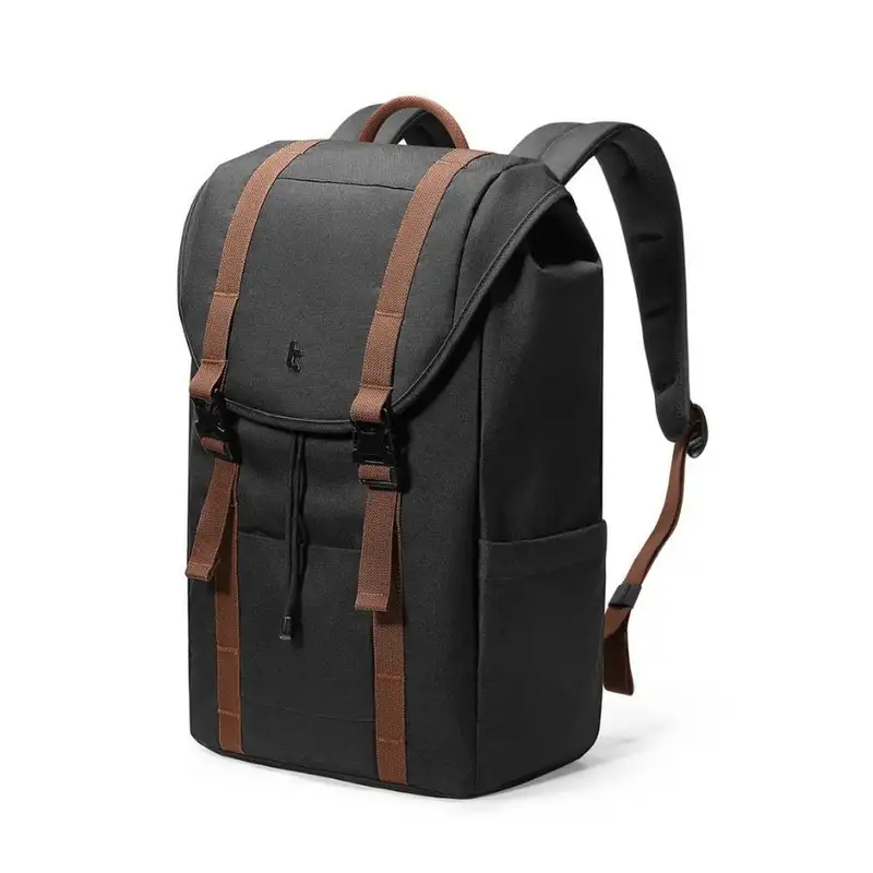 TOMTOC VINTPACK TA1 LAPTOP BACKPACK BLACK 15.6" 22L TA1M1D1