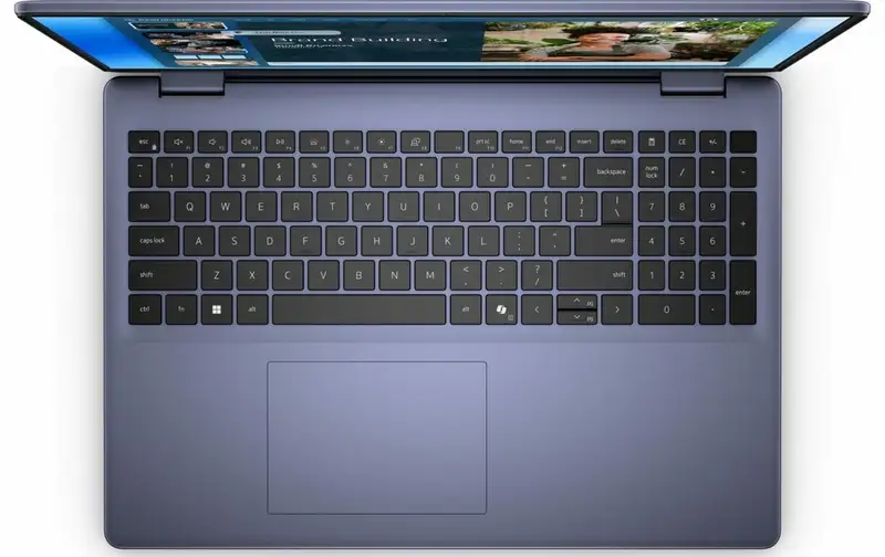 DELL 16 DC16251, 16" FHD+, Intel Core 7 150U, 16GB, 1TB SSD, MX570A 2GB, Backlit, FP, Win11Pro