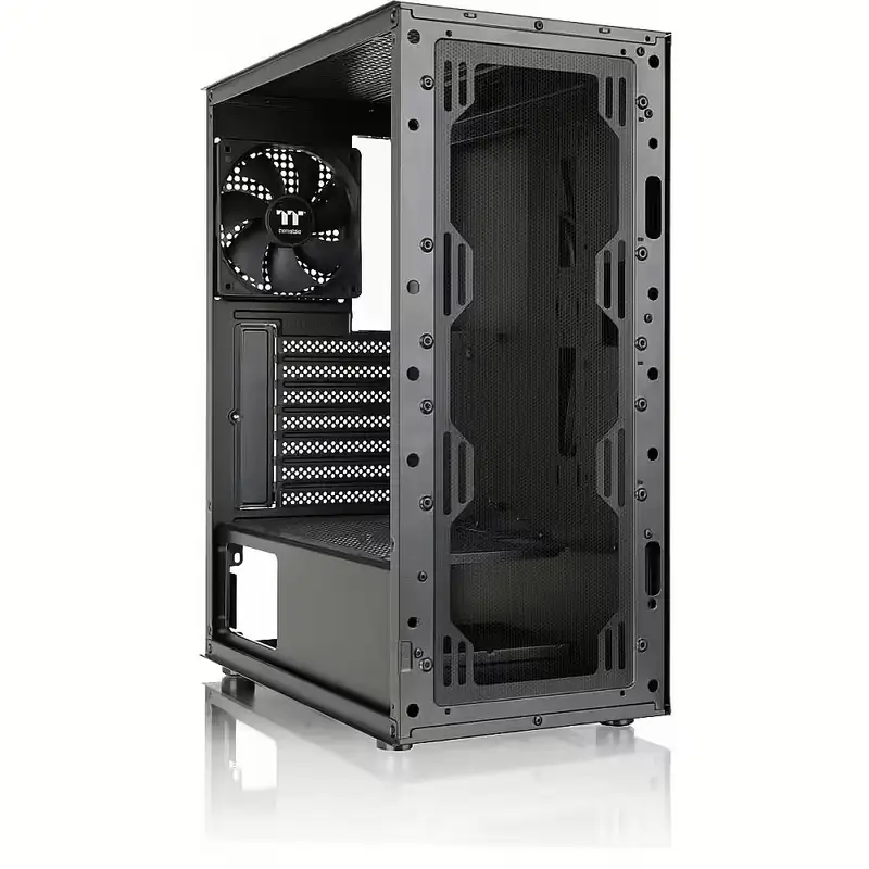THERMALTAKE Versa XM1 TG, Black, Win, Tempered Glass*1, 120mm Fan*1, CA-1Z6-00M1WN-00