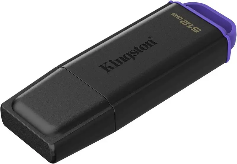 KINGSTON 512GB Portable USB 3.2 Gen 1 DataTraveler Exodia Black/Purple