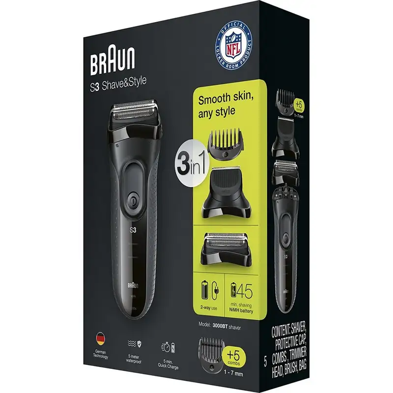 BRAUN 3000BT
