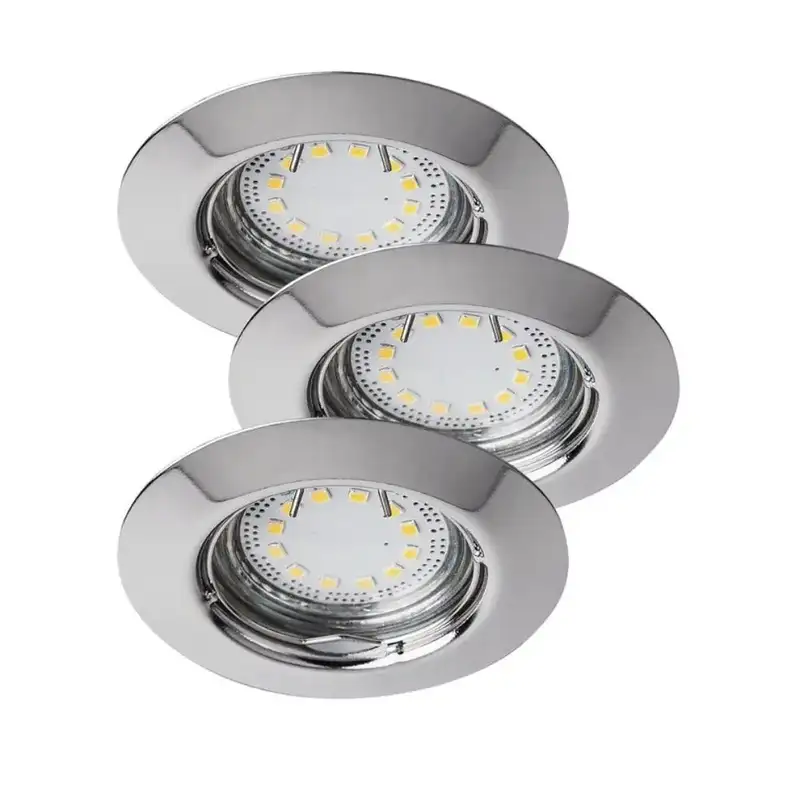 RABALUX Lite LED ugradni spot GU10 3x3W 3000K hrom