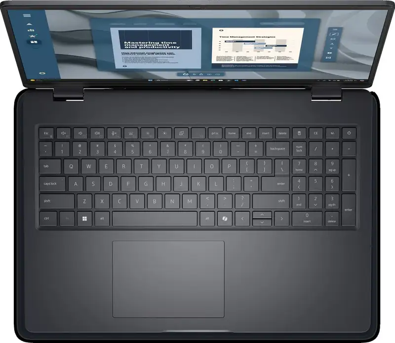 DELL Pro 16, 16" FHD+, AMD Ryzen 5 220, 8GB, 512GB SSD, Backlit, FP, Win11Pro