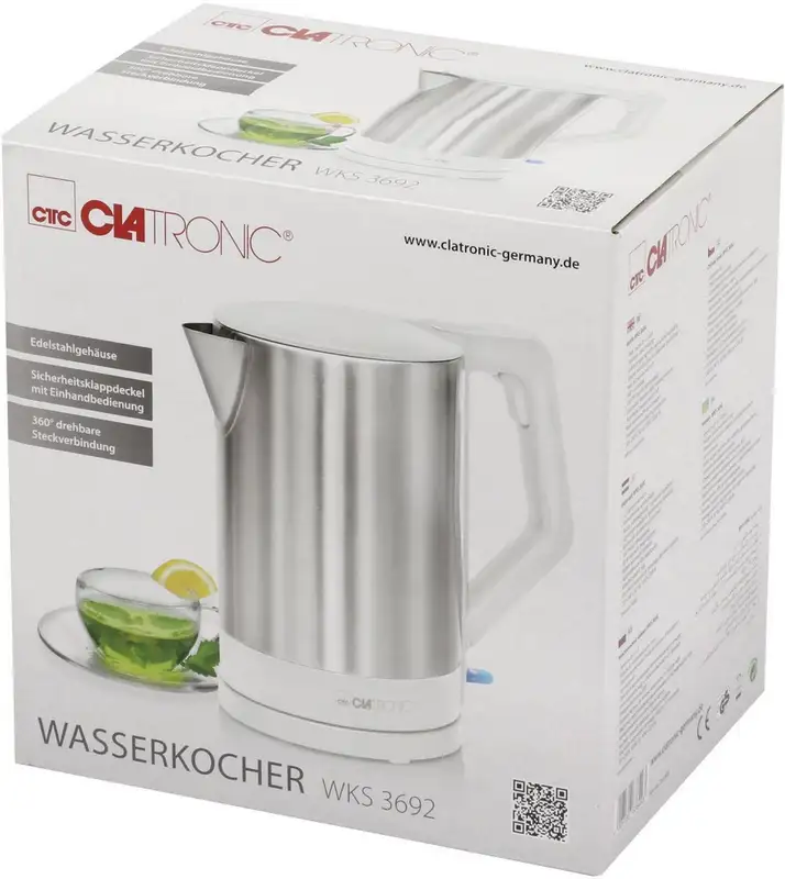 CLATRONIC WKS 3692 beli-inox