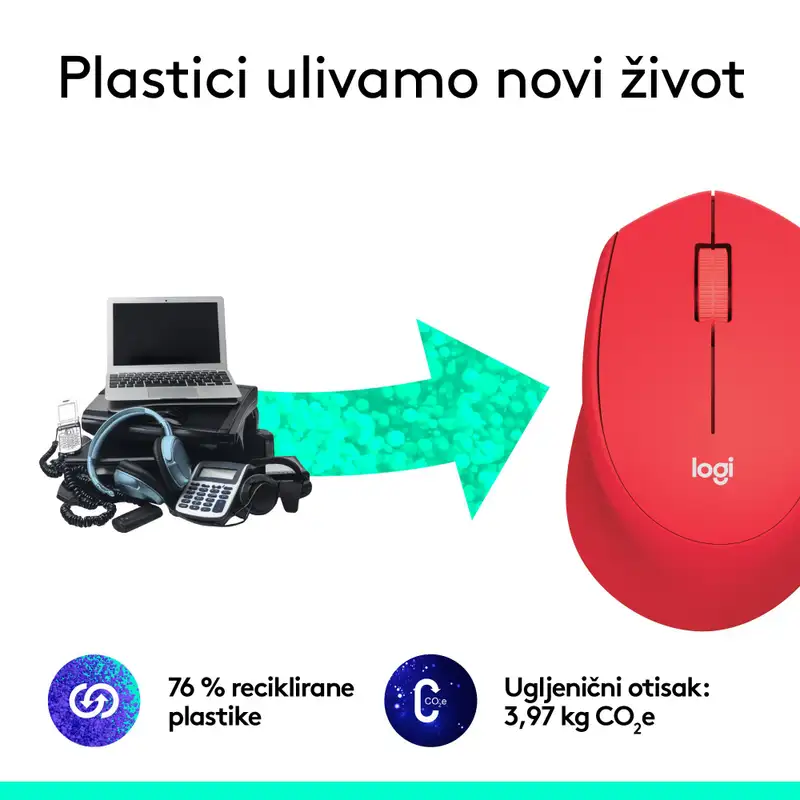 LOGITECH M330 Red 910-004911