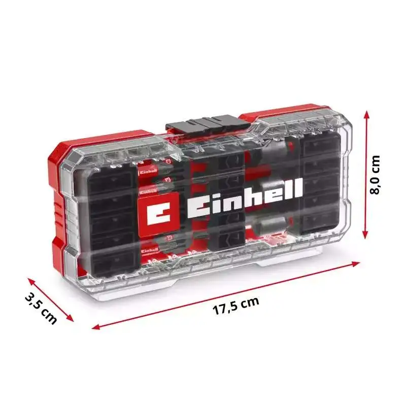 EINHELL S-Case 28 kom Set impaktor bitova 25-50mm bit i nas Kljucevi 6-8-10