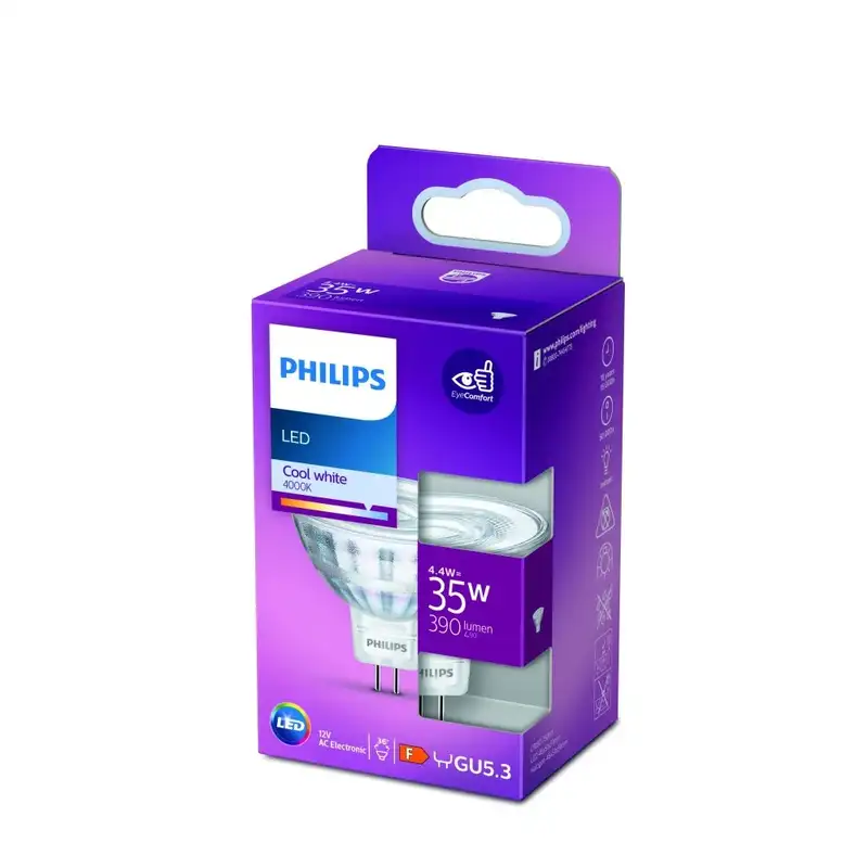 PHILIPS PS787    4,4W (35W) MR16 GU5.3 CW 4000K 36D RF ND SRT4
