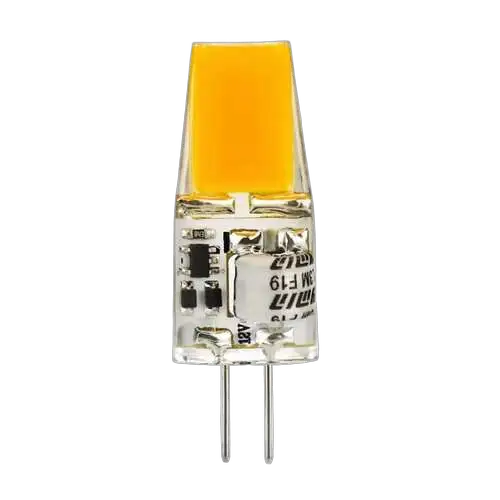 RABALUX COB LED sijalica, providno, metal+staklo, G4, 230lm