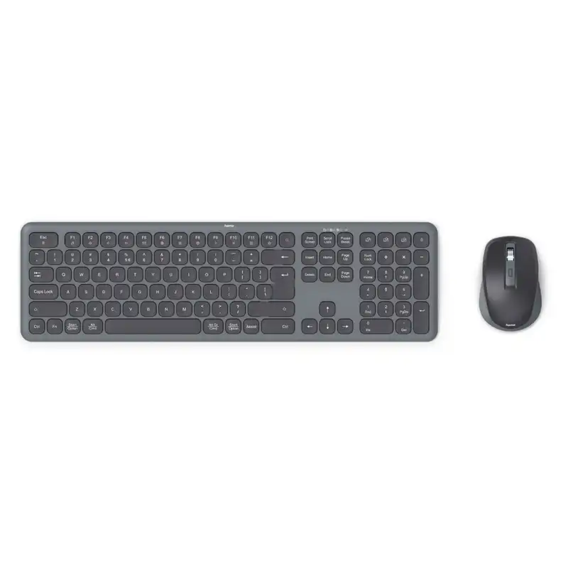 HAMA WKM-550 bezicna tastatura i mis, SRB, crna