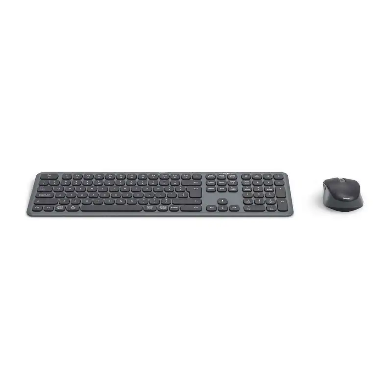 HAMA WKM-550 bezicna tastatura i mis, SRB, crna