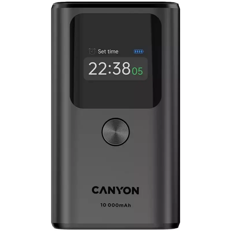 CANYON Power Bank 10000mAh 30W Dark Grey CNS-CPB130DG