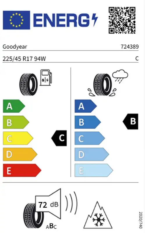 GOODYEAR 225/45R17 94W VEC ALL SEASON 4 XL FP