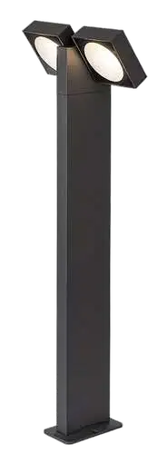 RABALUX Telde, LED spoljna podna visina 75cm, aluminium antracit siva, 14W, 900lm (bez dif. 1620lm), 3000K