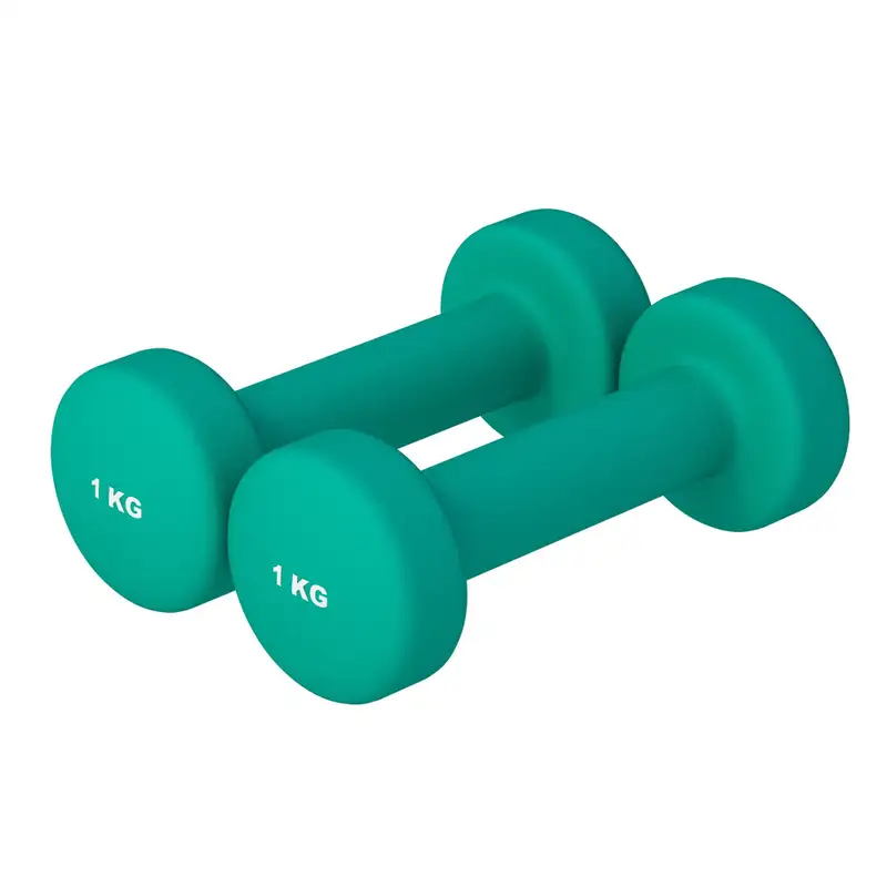 GORILLA SPORTS Set bucica za aerobik (2 x 1 kg / Zeleni)