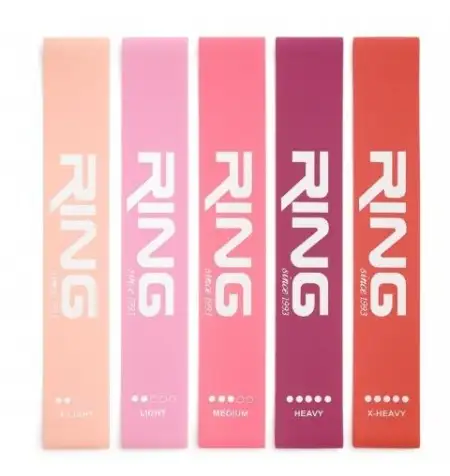 RING RX MINI BAND-SET 5-PINK