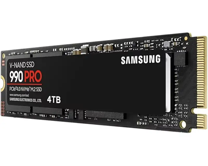 SAMSUNG 4TB M.2 NVMe MZ-V9P4T0BW 990 Pro Series SSD