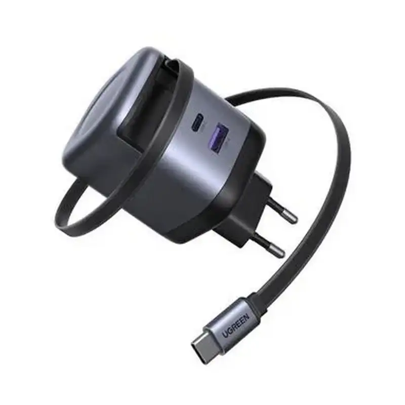 UGREEN X615 65W GaN Fast Charger with Retractable Cable 093-0072