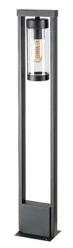 RABALUX Kolta spoljna odna lampa aluminijum mat crna s providnim abažurom E27
