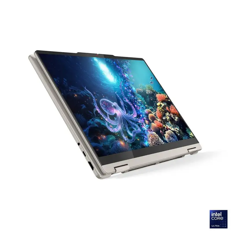 LENOVO Yoga 7 2-in-1 14ILL10, 14.0" 2.8K WQXGA+ TOUCH, Intel Core Ultra 7 256V, 16GB, 512GB SSD, DOS, Seashell, Sleeve (83JQ00EDYA+PWR-C)