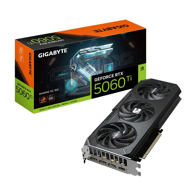 GIGABYTE RTX 5060 Ti GAMING 16GB 128bit GV-N506TGAMING OC-16GD rev. 1.0