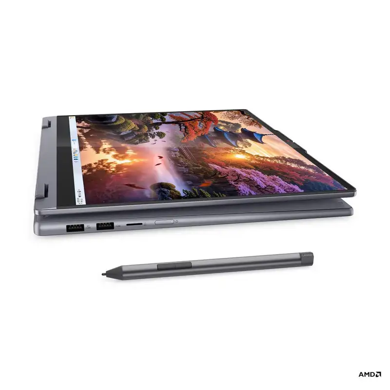 LENOVO IdeaPad 5 2-in-1 16AKP10, 16"WUXGA TOUCH, AMD Ryzen AI 5 340, 16GB, 1TB SSD, Backlite, DOS, Luna Grey (83KU000YYA)