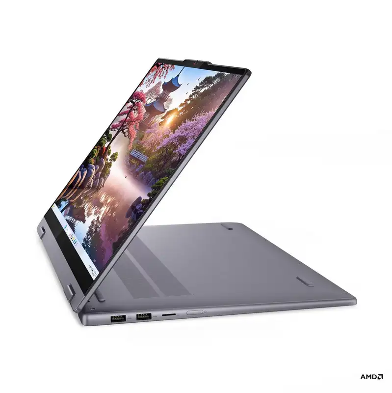 LENOVO IdeaPad 5 2-in-1 16AKP10, 16"WUXGA TOUCH, AMD Ryzen AI 5 340, 16GB, 1TB SSD, Backlite, DOS, Luna Grey (83KU000YYA)