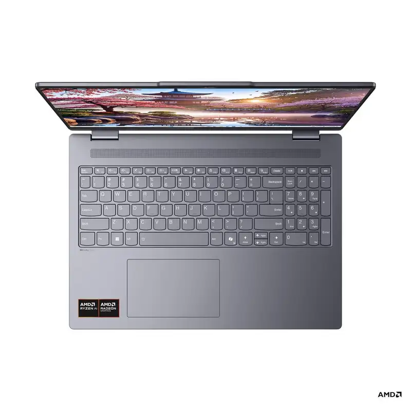 LENOVO IdeaPad 5 2-in-1 16AKP10, 16"WUXGA TOUCH, AMD Ryzen AI 5 340, 16GB, 1TB SSD, Backlite, DOS, Luna Grey (83KU000YYA)