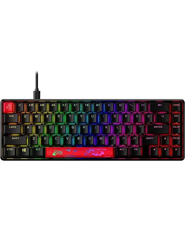 HYPERX Alloy Origins 65, Gaming mehanicka tastatura, Red, US, HKBO1T-RD-US/N (4P5D6AA)