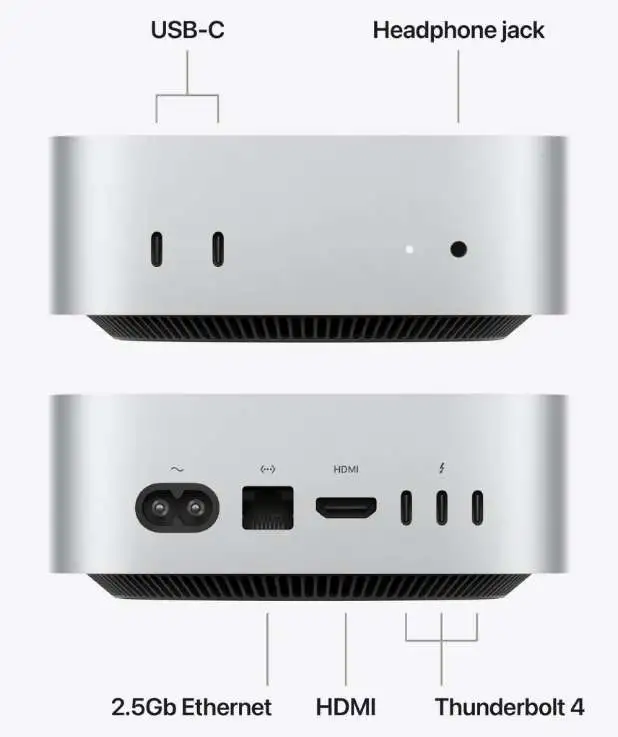 APPLE Mac mini M6 chip with 12-core CPU and 12-core GPU 16GB 256GB SSD