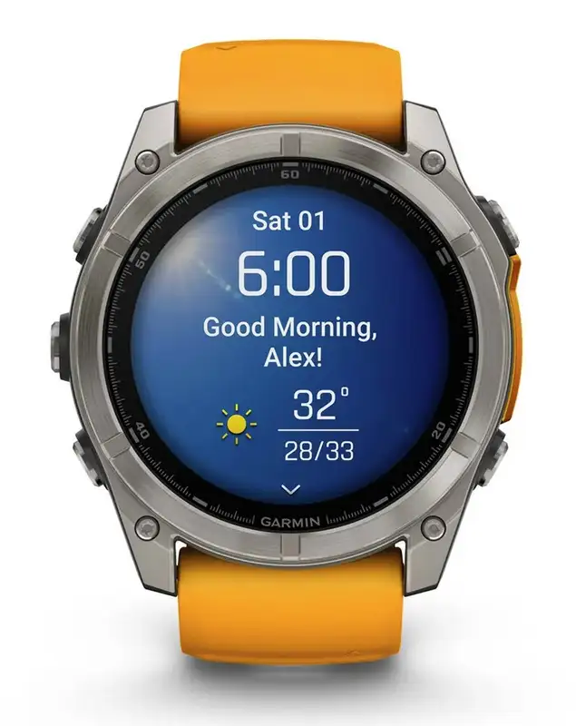 GARMIN Fenix 8 Orange 51mm