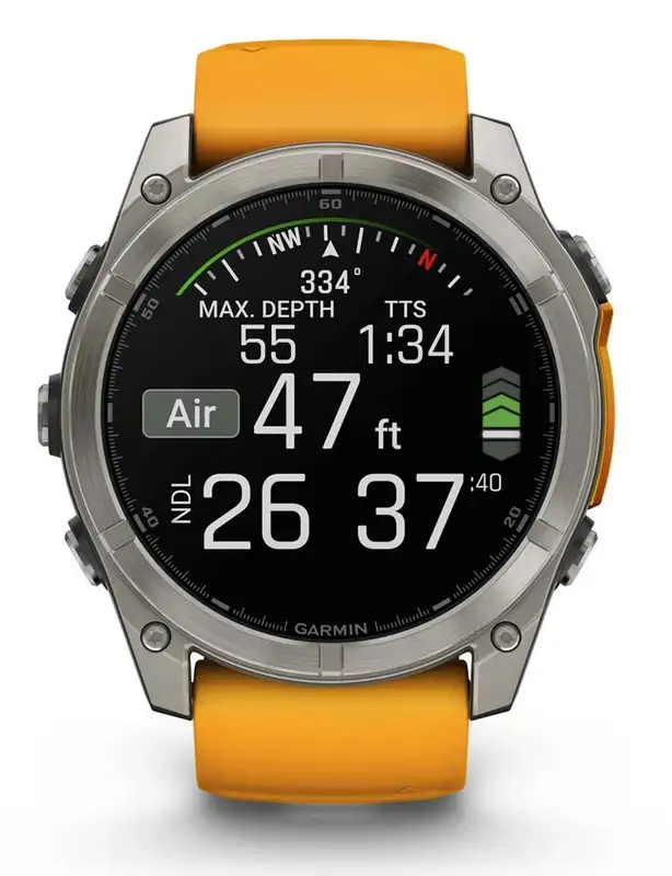 GARMIN Fenix 8 Orange 51mm