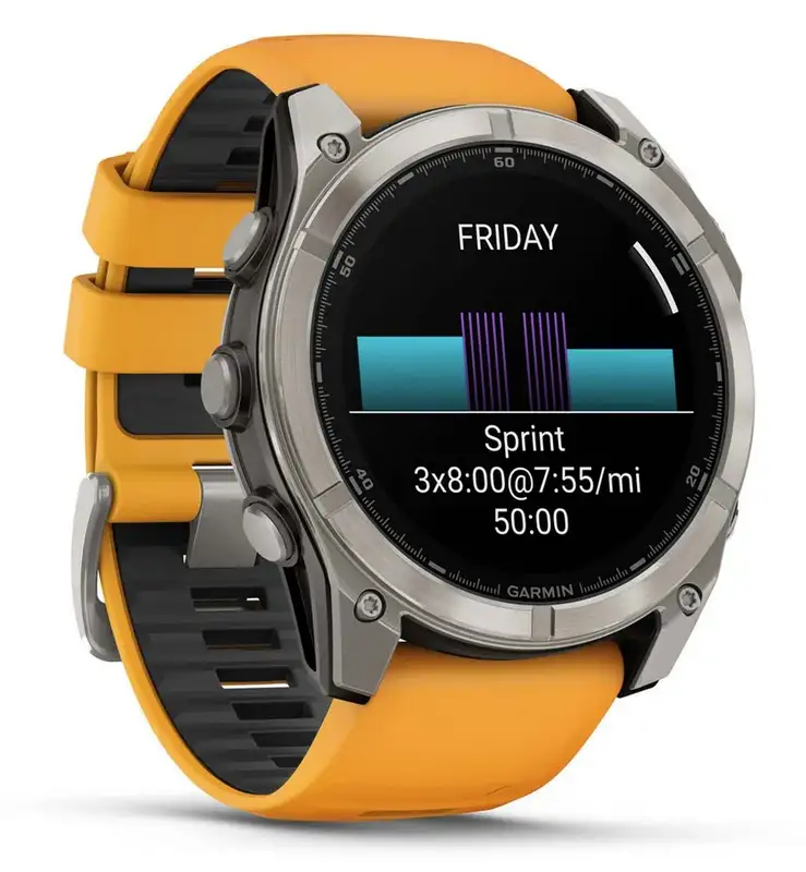 GARMIN Fenix 8 Orange 51mm