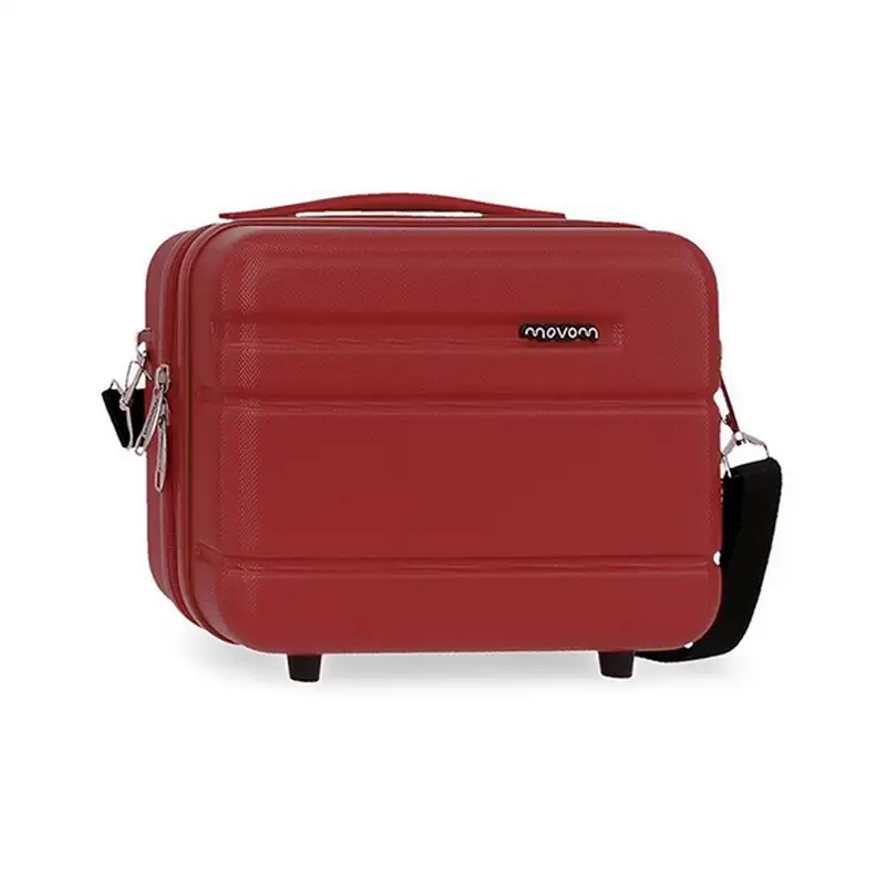 MOVOM GALAXY ABS Beauty case crvena