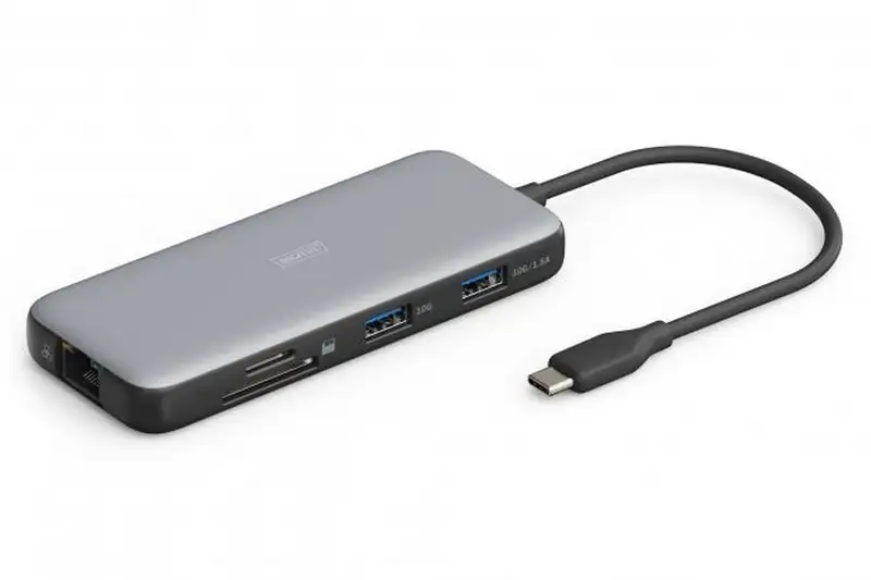 DIGITUS USB-C 7u1 docking stanica