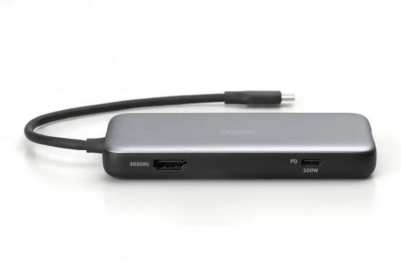 DIGITUS USB-C 7u1 docking stanica