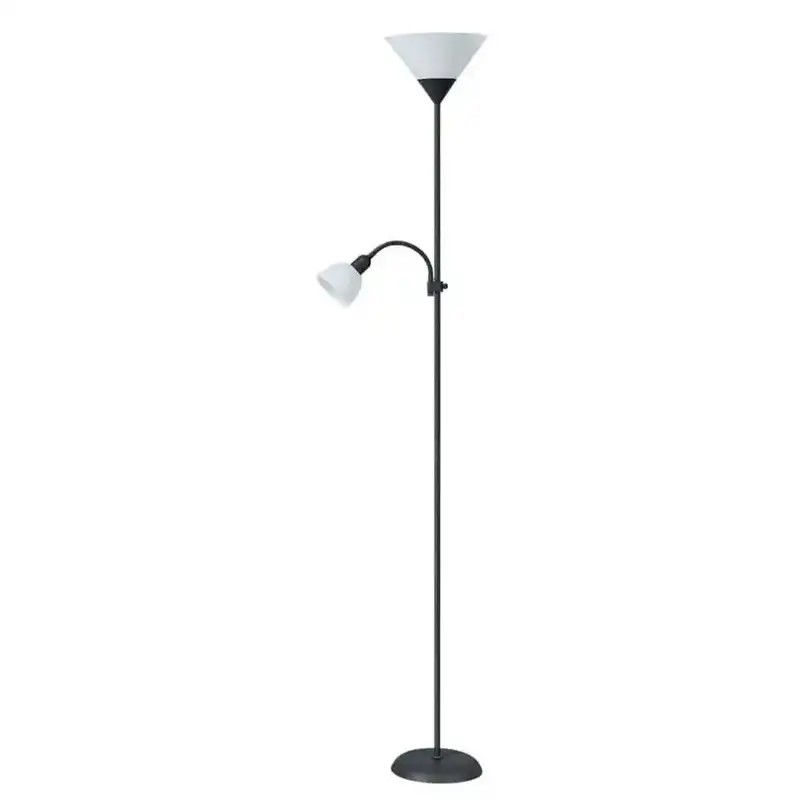 RABALUX Action podna lampa sa citacem E27+E14 crna/bela