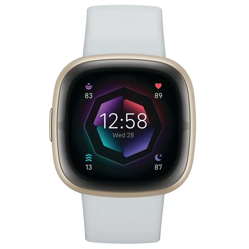 FITBIT Smart Watch Sense 2 Blue Mist / Soft Gold