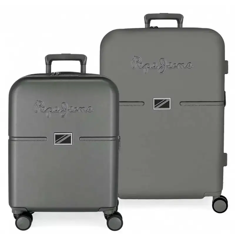 PEPE JEANS  ACCENT set kofera 2/1 tamno siva