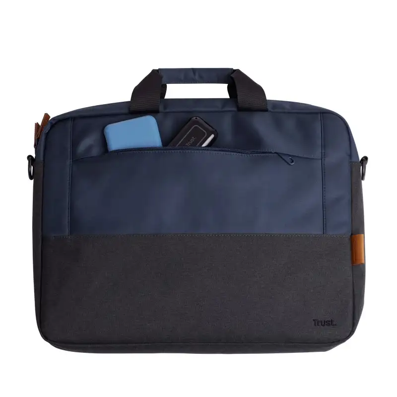 TRUST LISBOA 16" LAPTOP BAG - BLUE (24980)