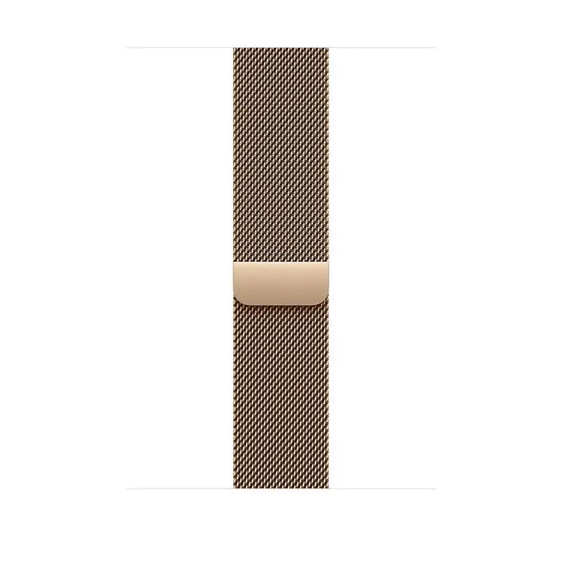 APPLE Watch S11 Cellular 42mm Gold Titanium Case with Gold Milanese Loop mf8y4rk/a