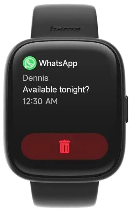 HAMA Smart Watch 4000 Black