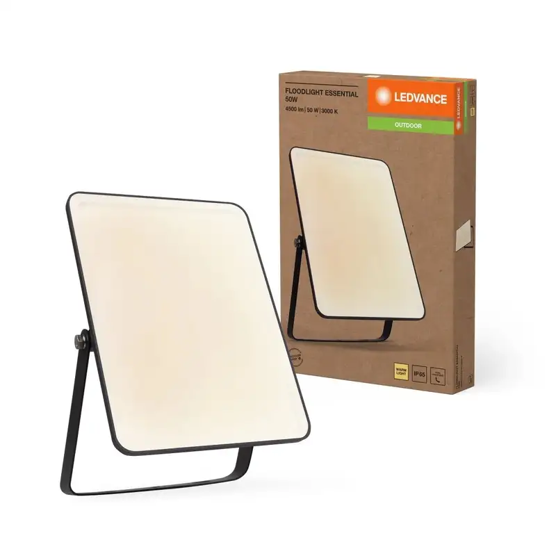 LEDVANCE Reflektor  Essential 50W 3000K crni